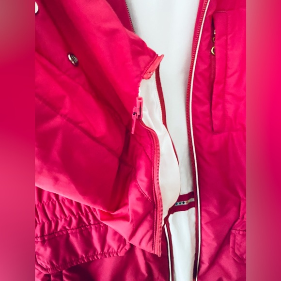 King Gibson Pink Insulated puffy coat Vest Removable sleeves Women's XS Golf - Picture 11 of 12